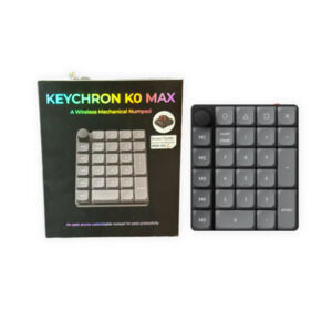 Keychron K0 Max Wireless Mechanical Numpad Brown Tactile Switches